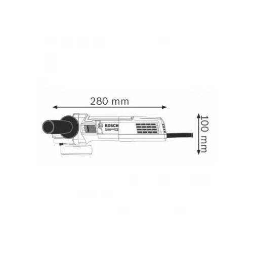 Bosch ugaona kutna brusilica GWS 9-125 Professional Slike