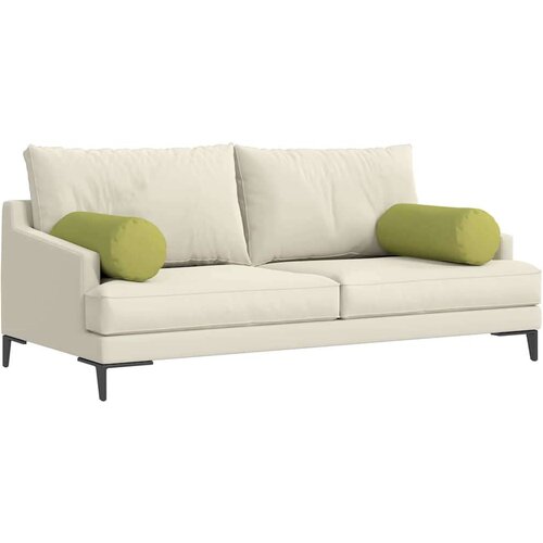 VidaXL valjkasti jastučići 2 pcs svijetlo zelena &amp;Oslash; 25 x 70 cm tkanina Slike