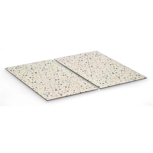ZELLER Steklena deska za rezanje Terrazzo 52x30cm / steklo, (21318240) Cene