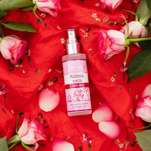 Saloos Floral Water Rose 100% Bio cvetlična voda za obraz za posvetlitev in revitalizacijo 100 ml Slike