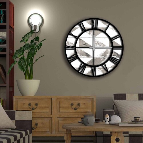 Wallity zidni sat 5050MS-097, 50 cm Cene