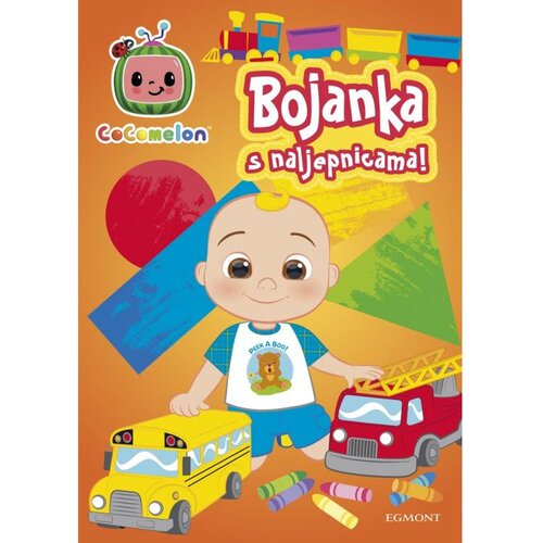 Egmont COCOMELON bojanka s naljepnicama Slike