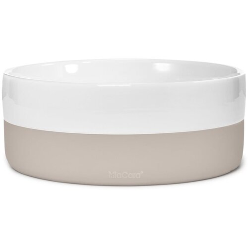 MiaCara porcelanasta posoda za hrano za pse ø 21,5 cm coppa greige m/l Cene