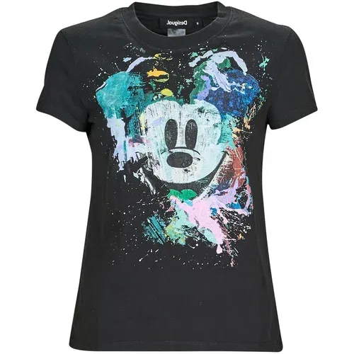 Desigual TS_MICKEY CRASH Crna