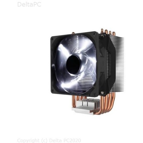Cooler Master CPU Cooler H411E White LED Slike