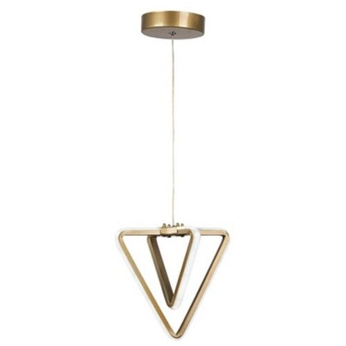 VISILICA Kovinska LED viseča svetilka v bronasti barvi ø 20 cm Baris – Cene