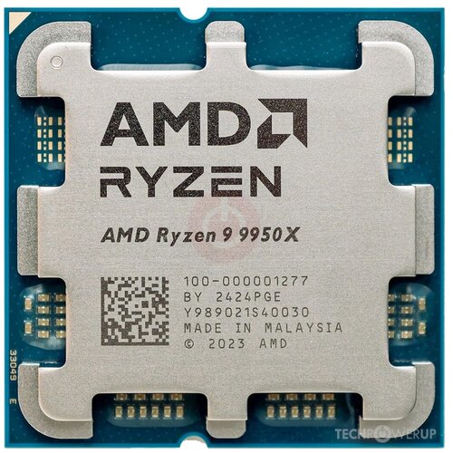 CPU AM5 AMD Ryzen 9 9950X 16 cores (5.7GHz) TRAY 100-100001277 Cene