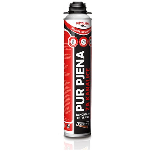  PU PJENA ZA KANALICE TX-PUR-07 750ML TEXO Slike