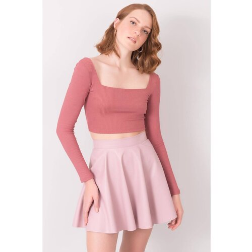 Fashion Hunters Pink BSL striped blouse Slike