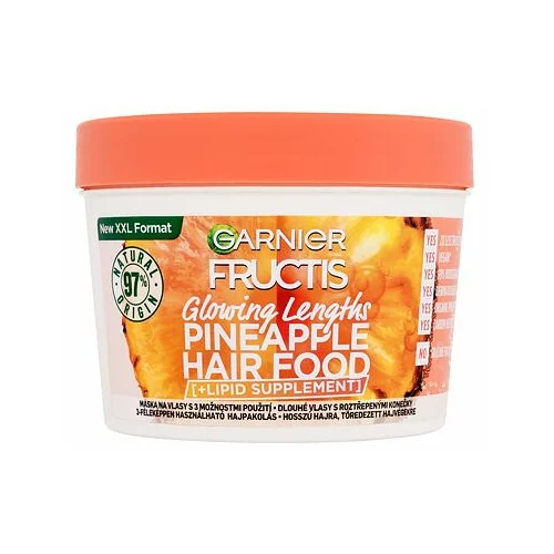 Garnier Fructis Hair Food Pineapple maska za lase za razcepljene konice 400 ml