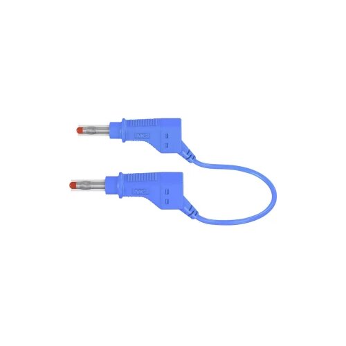 St&amp;auml;ubli 66.9405-20023 varnostni merilni kabel [lamelni vtič 4 mm - lamelni vtič 4 mm] 2.00 m modra 600 V varnostni merilni kabeltipa XZG410 66.9405-20023 MultiContact, (20422594) Slike