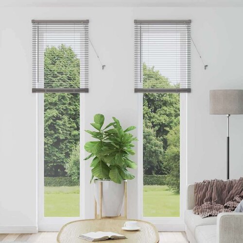  Zavjesa za prozor sa zavjesama Ostalo Srebrna 80 x 130 cm Aluminij Slike