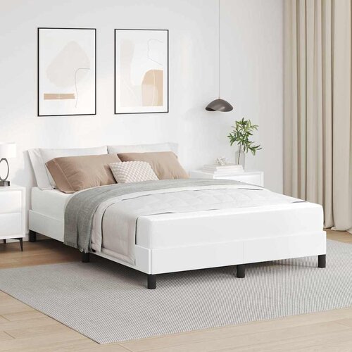vidaXL Krevet Ostalo Čista bijela 140 x 190 cm Cene