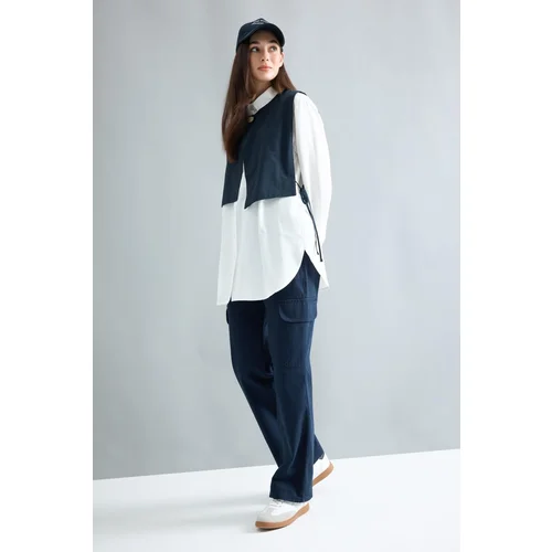 Defacto Cargo Fit Gabardine Trousers