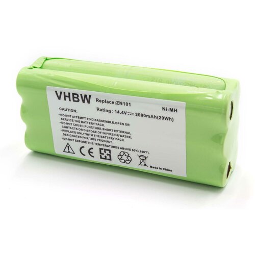 VHBW baterija za ecovacs dibea ZN101 / dirt devil libero, 2000 mah Cene