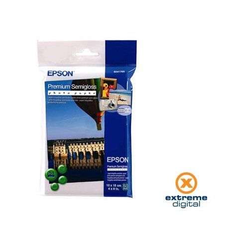 Epson Foto papir Premium Semigloss 2X50db Cene