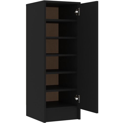 Maison Chic Omarica za obutev - Kopa za čevlje črna 32x35x92 cm iverna plošča, (21777999) Cene