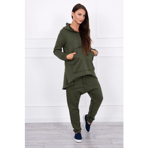 Kesi Set with pants Baggy khaki Slike