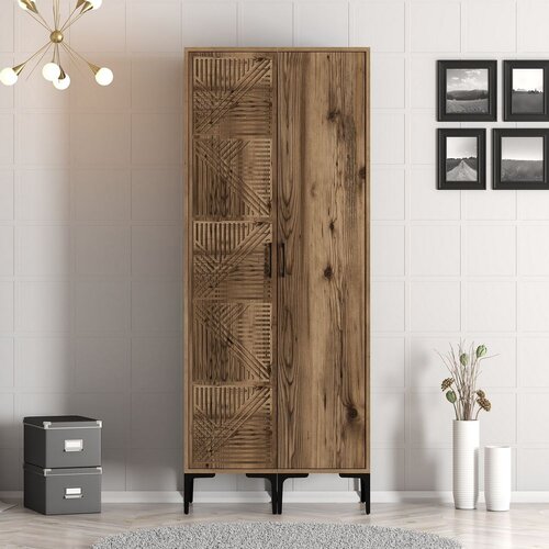 Woody Fashion Hanah kućni Ormar Kumsal PS 80x47,5x201cm Orah Cene
