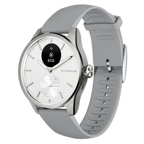 Withings scanwatch 2 42mm bijela pametna hibridna satnica s ekg-om i oksimetrom Slike