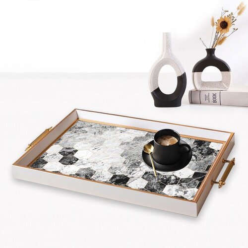 Aberto Design Poslužavnik TPB9822 50 x 29 x 3.5 cm, Šareni Cene