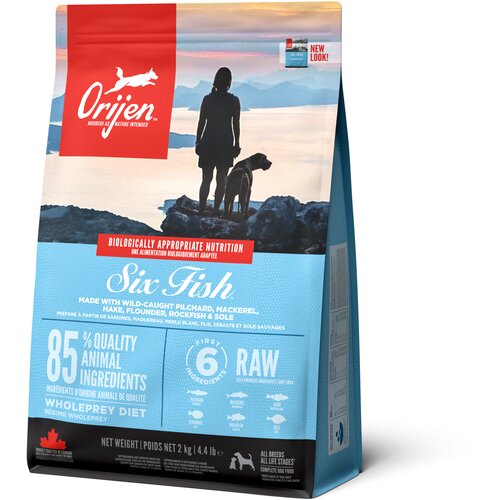 Orijen Hrana za odrasle pse 6 Fish 2kg Slike