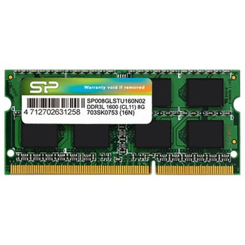 SiliconPower Ram memorija DDR3 8GB SODIMM 1600MHz 512Mx8 Cene