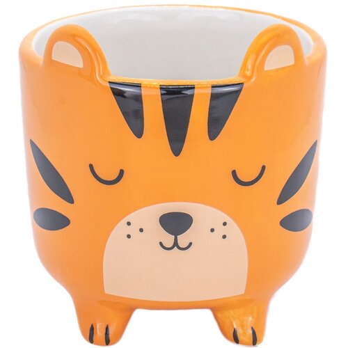 Sass &amp;amp; Belle Keramičen okrasni cvetlični lonec &amp;oslash; 7,5 cm Tiger Mini &amp;ndash; Slike