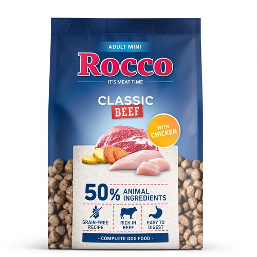 Rocco Adult MINI Classic govedina s piletinom - 6 x 1 kg Slike