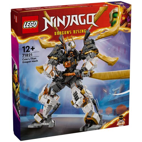 Lego Ninjago 71821 Kolov titanijumski zmajeviti mek Cene