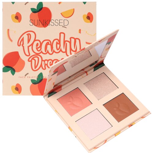 Sunkissed sk 30650 peachy dreams face palette Slike