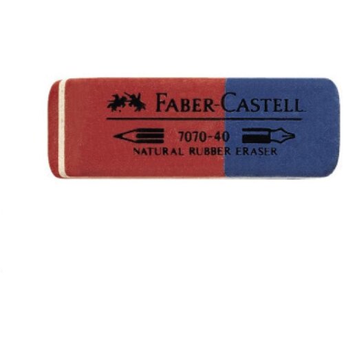 Faber-castell gumica crvena-plava velika (1/40) (01723) 187040 Cene