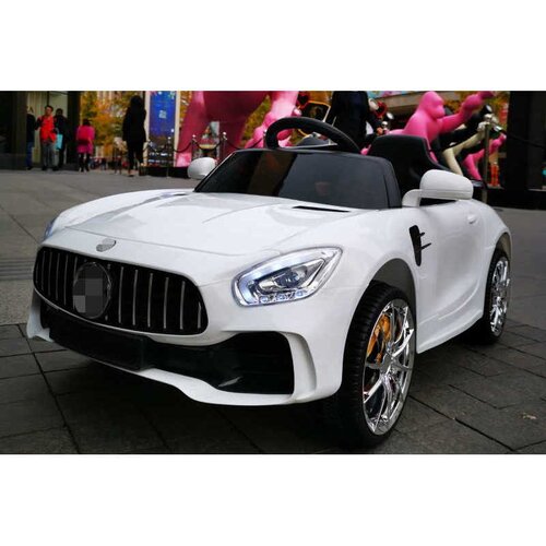  Auto za decu Mercedes style MB998 na akumulator - beli, 062182 Slike