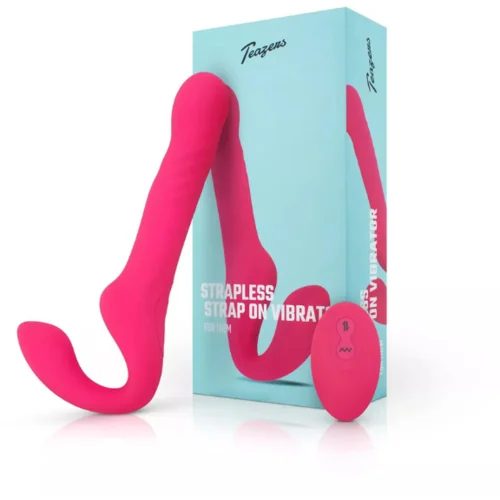 Teazers Strapless Strap On Vibrator