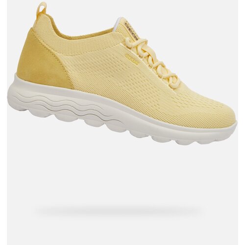 Geox Yellow women&amp;#039;s sneakers Spherica - Women&amp;#039;s Slike