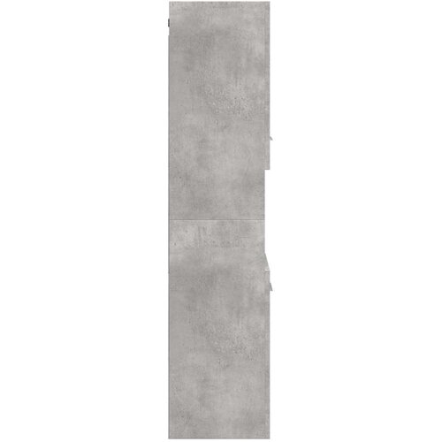 vidaXL Kopalniška viseča omarica betonsko siva 30x30x130 cm inž. les Cene