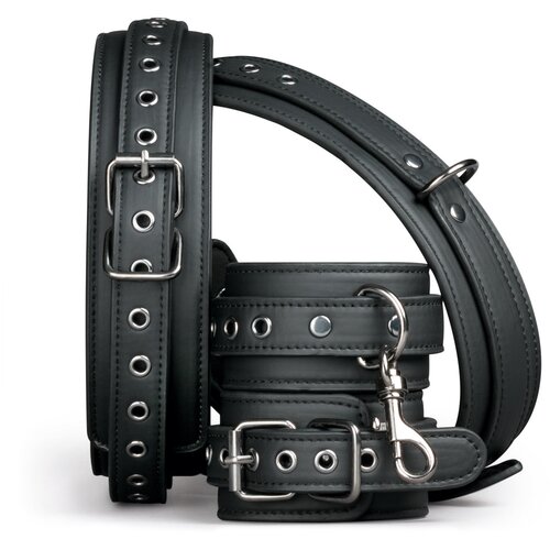 Easytoys Fetish Collection Thigh & Wrist Cuff Set Cene