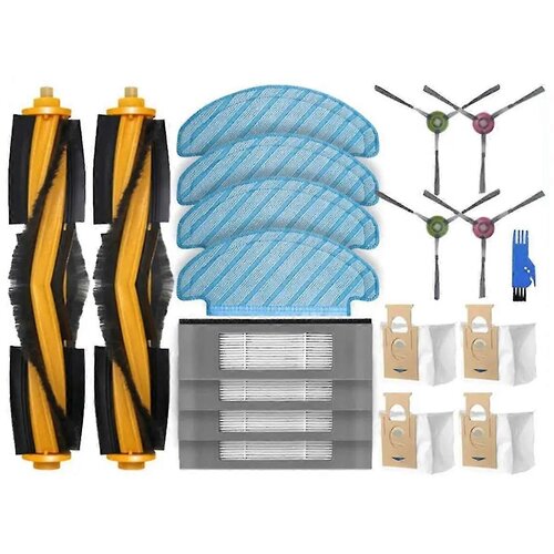 INORCO zdruljiv DEBOT OZMO T8+ / T8 / T8 Max / N8 Plus / N8 Pro Glavna stranska krtaa Hepa Filter Mop Vreke za prah Acces+nfr, (21982800) Slike