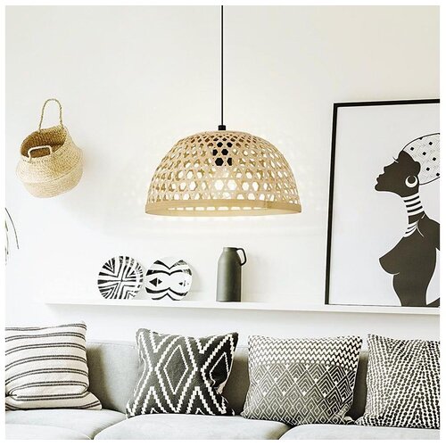 Eglo 43253 - Luster na sajli CLAVERDON 1xE27/40W/230V prečnik 370 mm Slike
