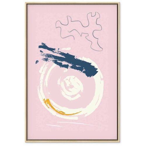  Slika - Pink Accent (1 Part) Vertical 80x120 Slike