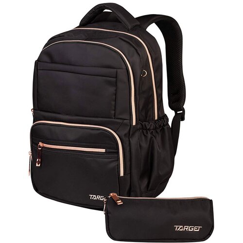Target Nahrbtnik Glammer Deep Black + peresnica Cene