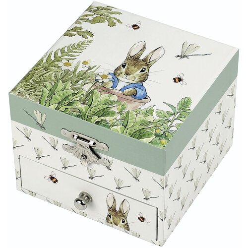TROUSSELIER Music Box with Drawer, Peter Rabbit, Dragonfly Slike