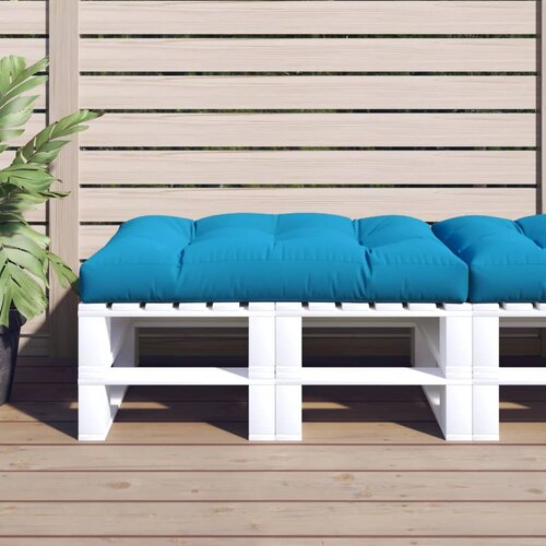 vidaXL Blazina za kavč iz palet modra 120x80x12 cm Cene