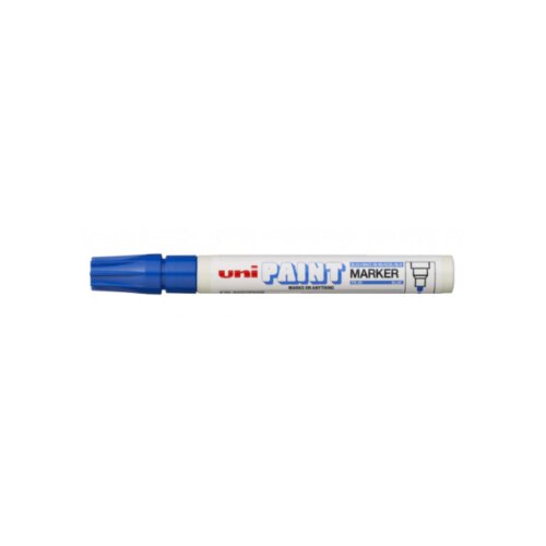 Marker permanent UNI PX-20 okrugli vrh 2,2-2,8mm plavi Cijene