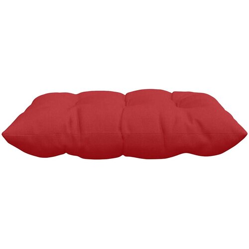  Jastučići za sjedenje 4 pcs Crvena 40 x 40 x 6 cm tkanina Slike