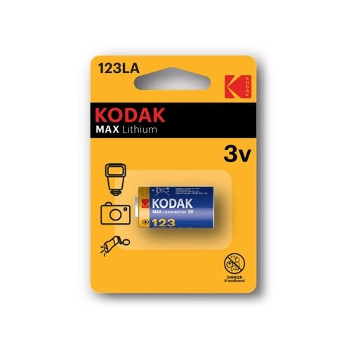 Eastman kodak company kodak ultra litijum 123la baterija (1-pak) ( 30956223 ) Slike
