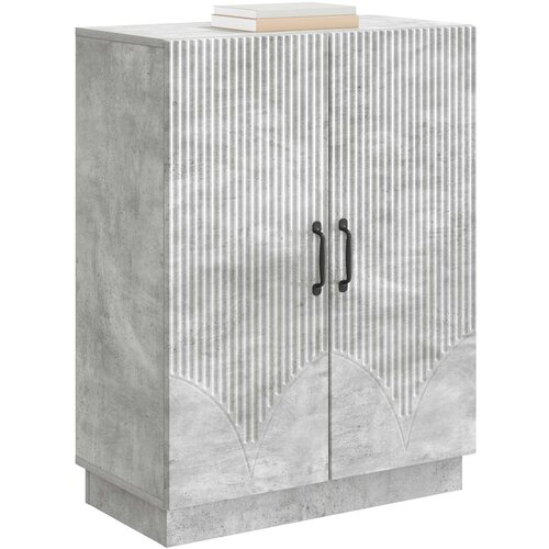  Kreveta Betonska siva 66 x 34,5 x 87 cm Konstruirano drvo Slike
