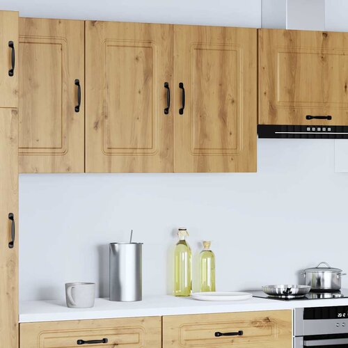 Maison Chic Kuhinjska stenska omarica - Kuhinjska omarica Kalmar artisan hrast inženirski les iu1377, (22063838) Cene