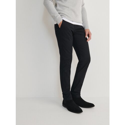 Reserved - Chino slim fit hlače - crno Slike