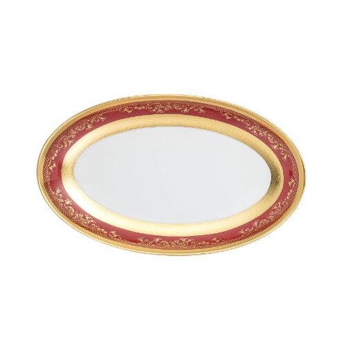 Zepter Masterpiece royal gold bordeaux oval 24 cm Slike
